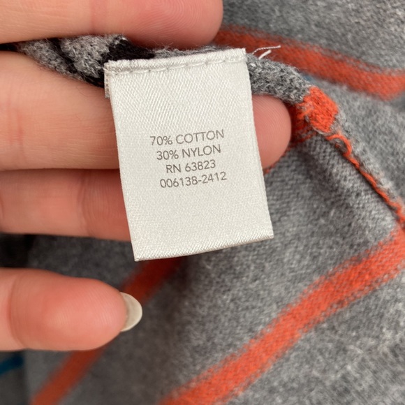 CJ Banks Striped Cardigan Sweater Tank Set - Picture 7 of 8